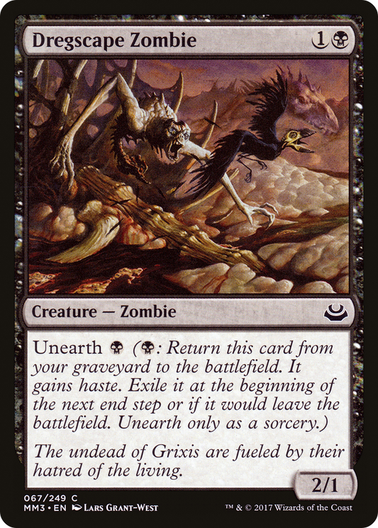 Dregscape Zombie (MM3-067) - Modern Masters 2017