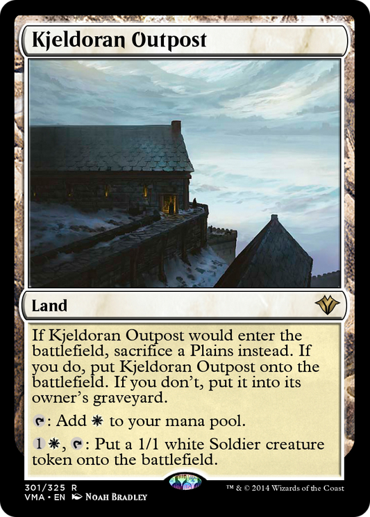 Kjeldoran Outpost (VMA-301) - Vintage Masters