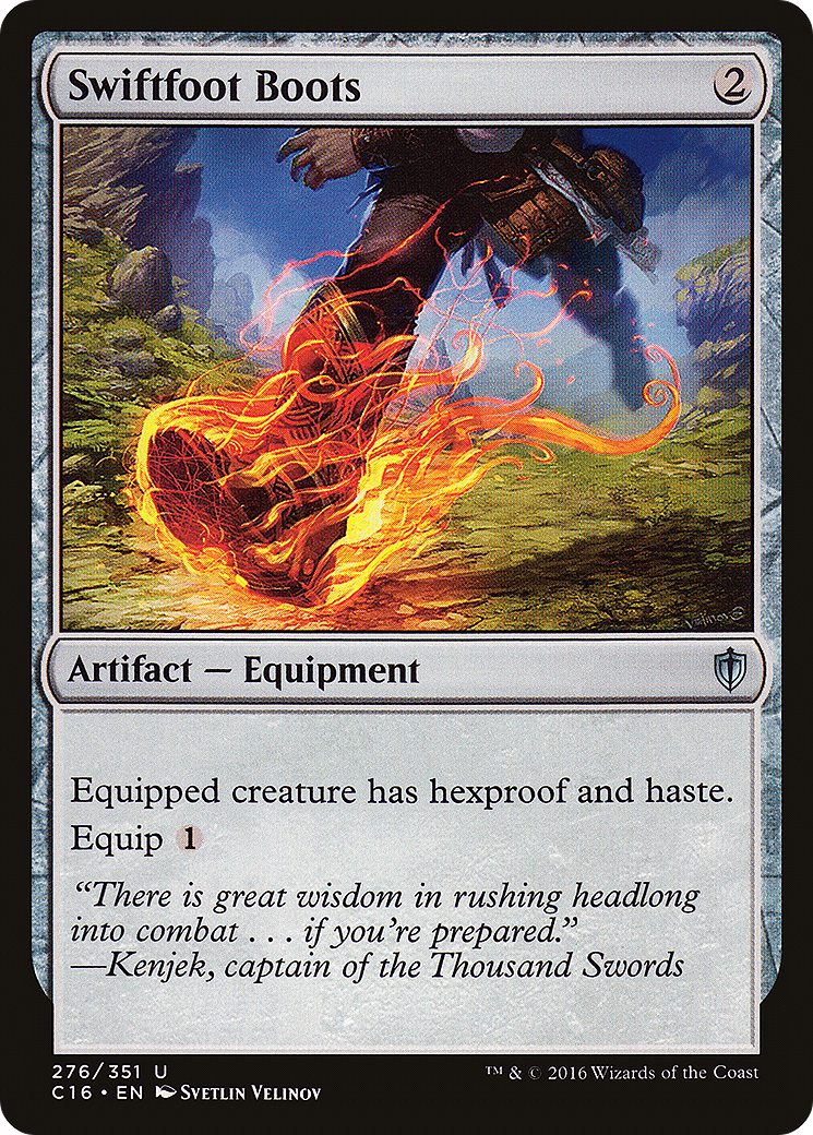 Swiftfoot Boots (C16-276) - Commander 2016