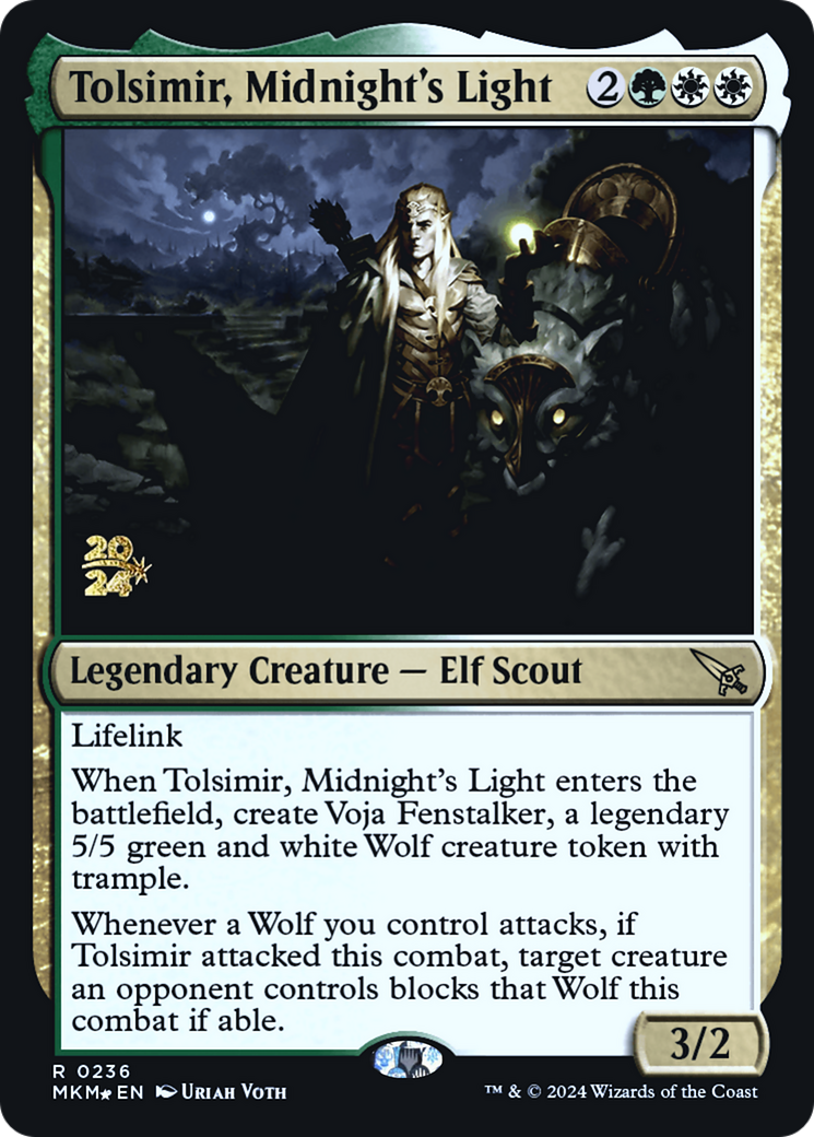 Tolsimir, Midnight's Light (PMKM-236S) - Murders at Karlov Manor Promos Foil