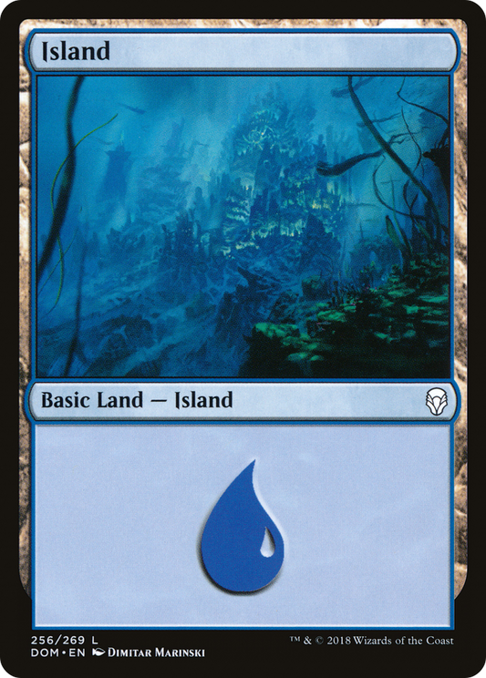 Island (DOM-256) - Dominaria