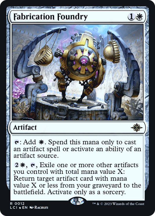 Fabrication Foundry (PRE-012) - The Lost Caverns of Ixalan Promos (Prerelease) Foil