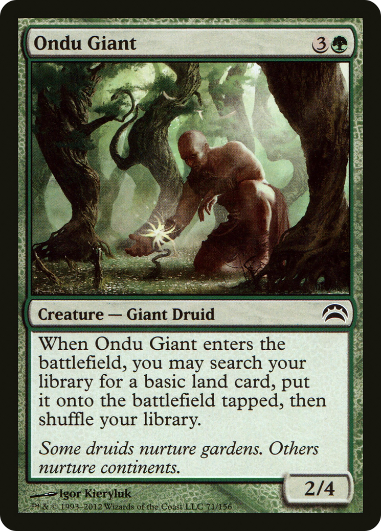 Ondu Giant (PC2-071) - Planechase 2012