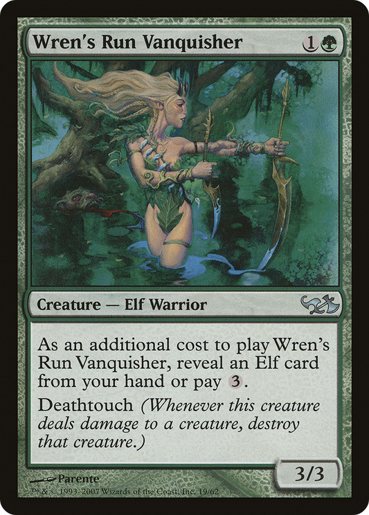 Wren's Run Vanquisher (DD1-019) - Duel Decks: Elves vs. Goblins