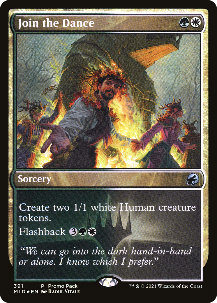 Join the Dance (PPMID-391) - Innistrad: Midnight Hunt Foil (Promo Pack)