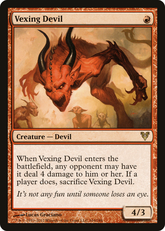 Vexing Devil (AVR-164) - Avacyn Restored Foil