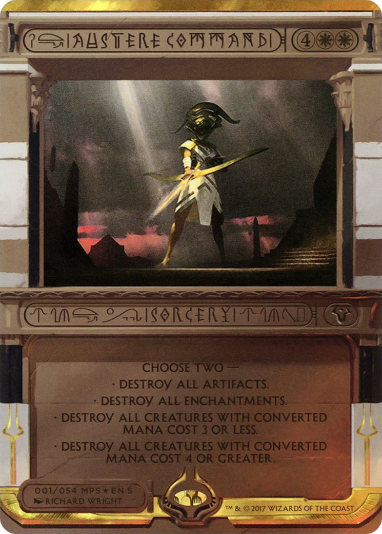 Austere Command (MPS2-001) - Amonkhet Invocations Foil