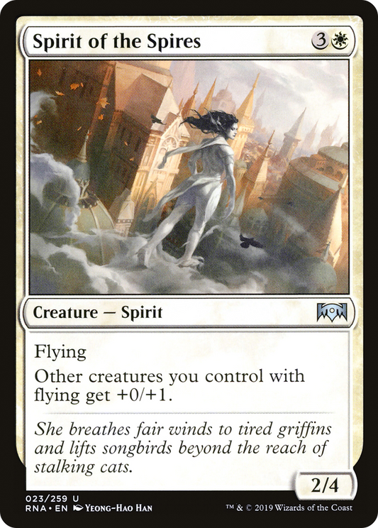 Spirit of the Spires (RNA-023) - Ravnica Allegiance Foil