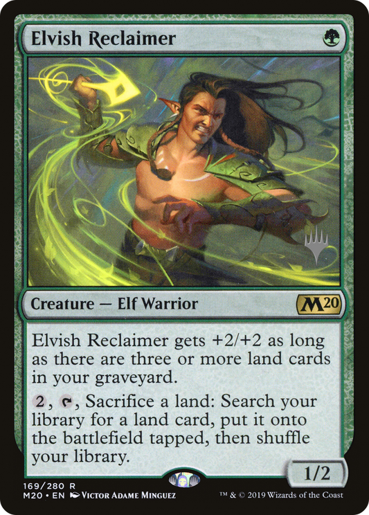 Elvish Reclaimer (PM20-169P) - Core Set 2020 Promos