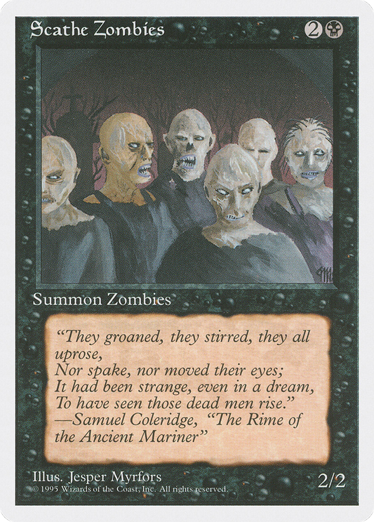 Scathe Zombies (4ED-158) - Fourth Edition