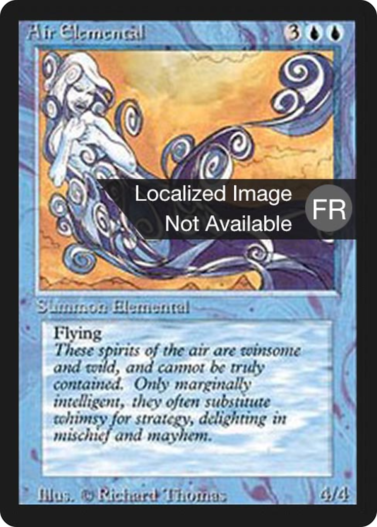 Air Elemental (FBB-047) - Foreign Black Border