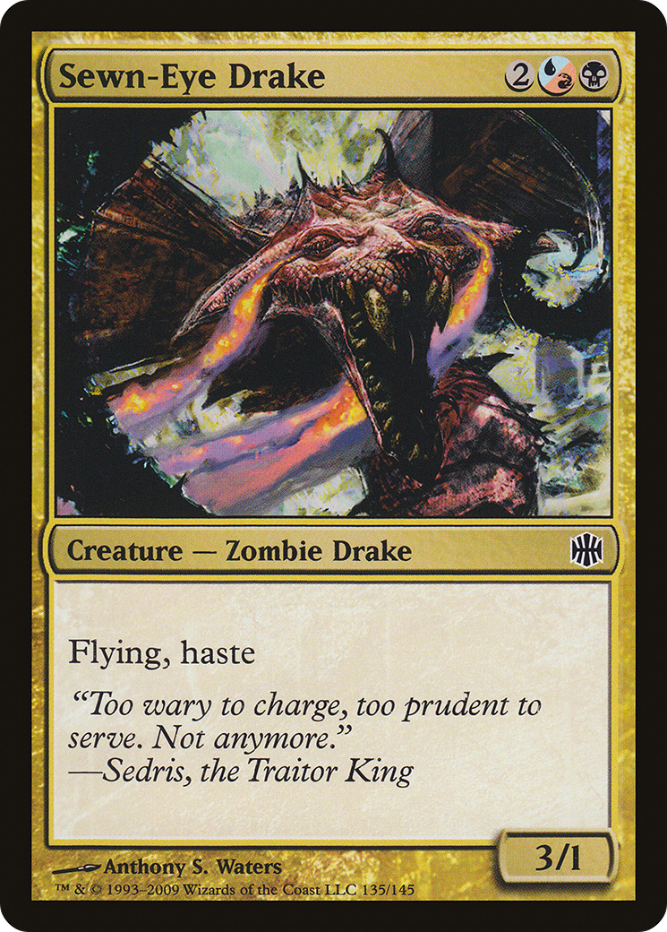 Sewn-Eye Drake (ARB-135) - Alara Reborn Foil