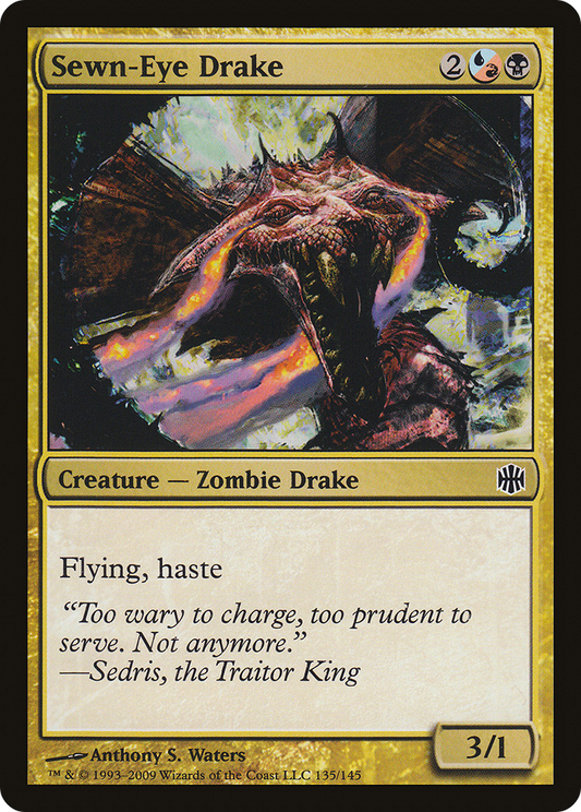 Sewn-Eye Drake (ARB-135) - Alara Reborn Foil