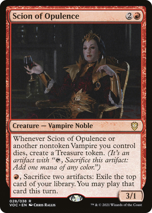 Scion of Opulence (VOC-028) - Crimson Vow Commander