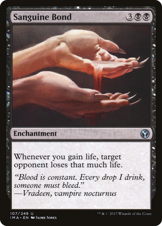 Sanguine Bond (IMA-107) - Iconic Masters Foil