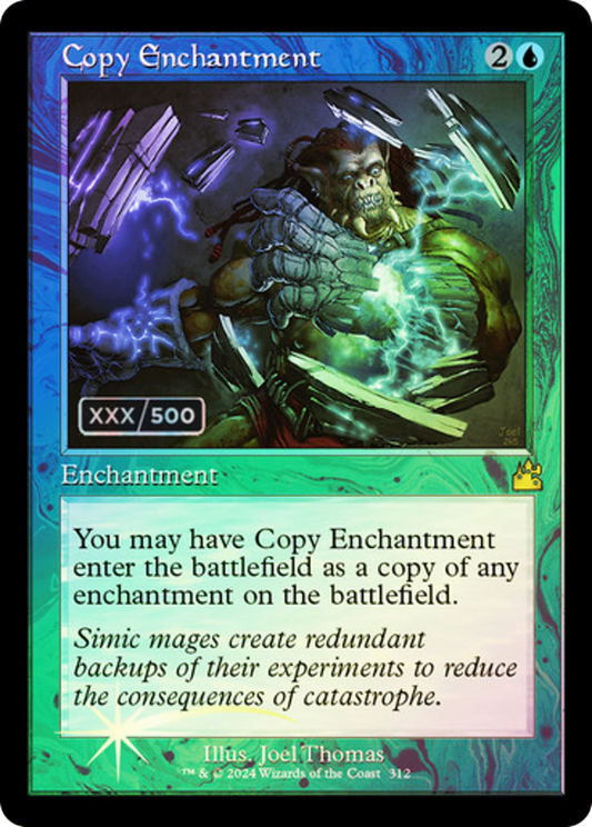 Copy Enchantment (RVR-312Z) - Ravnica Remastered Foil