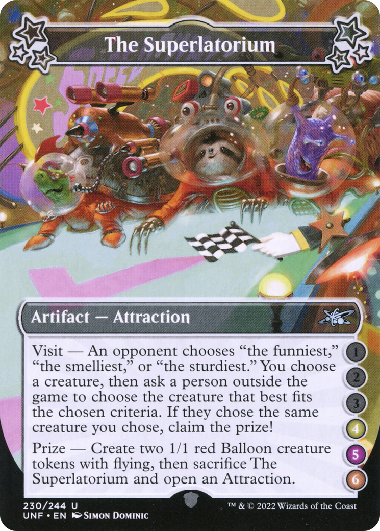 The Superlatorium (4-5-6)  (UNF-230) - Unfinity Foil
