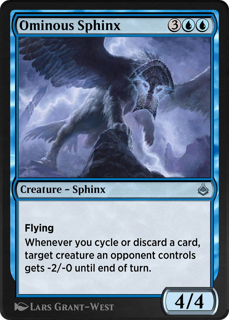 Ominous Sphinx (AKR-072) - Amonkhet Remastered