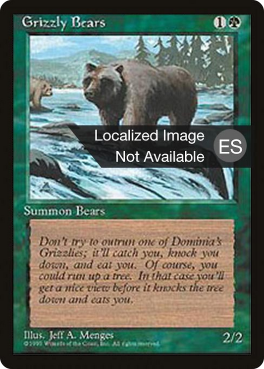 Grizzly Bears (4BB-250) - Fourth Edition Foreign Black Border