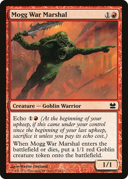 Mogg War Marshal (MMA-122) - Modern Masters