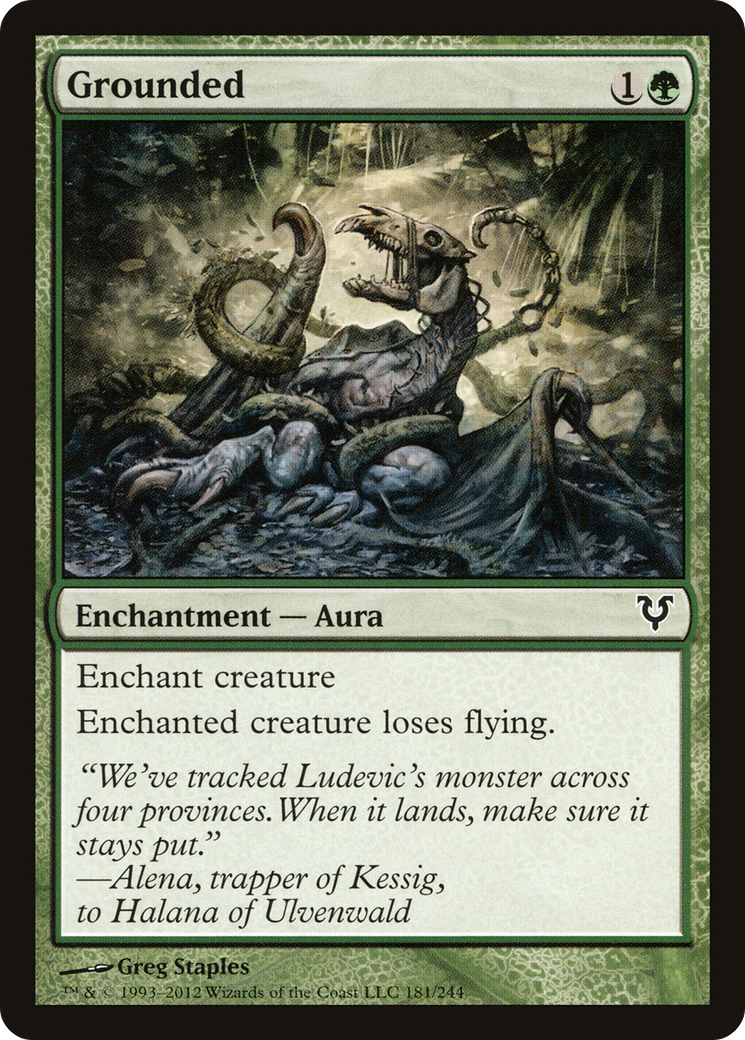 Grounded (AVR-181) - Avacyn Restored Foil