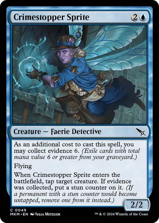 Crimestopper Sprite (MKM-049) - Murders at Karlov Manor Foil