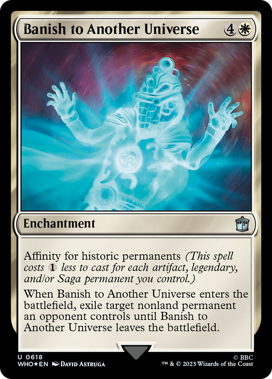 Banish to Another Universe (WHO-618) - Doctor Who Foil
