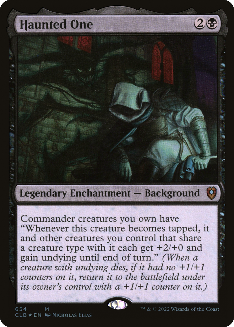 Haunted One (CLB-654) - Commander Legends: Battle for Baldur's Gate Foil