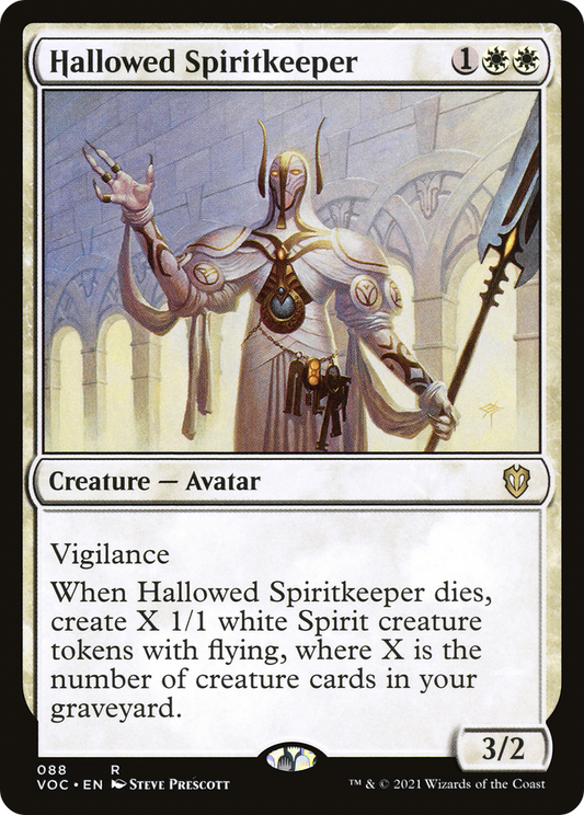 Hallowed Spiritkeeper (VOC-088) - Crimson Vow Commander