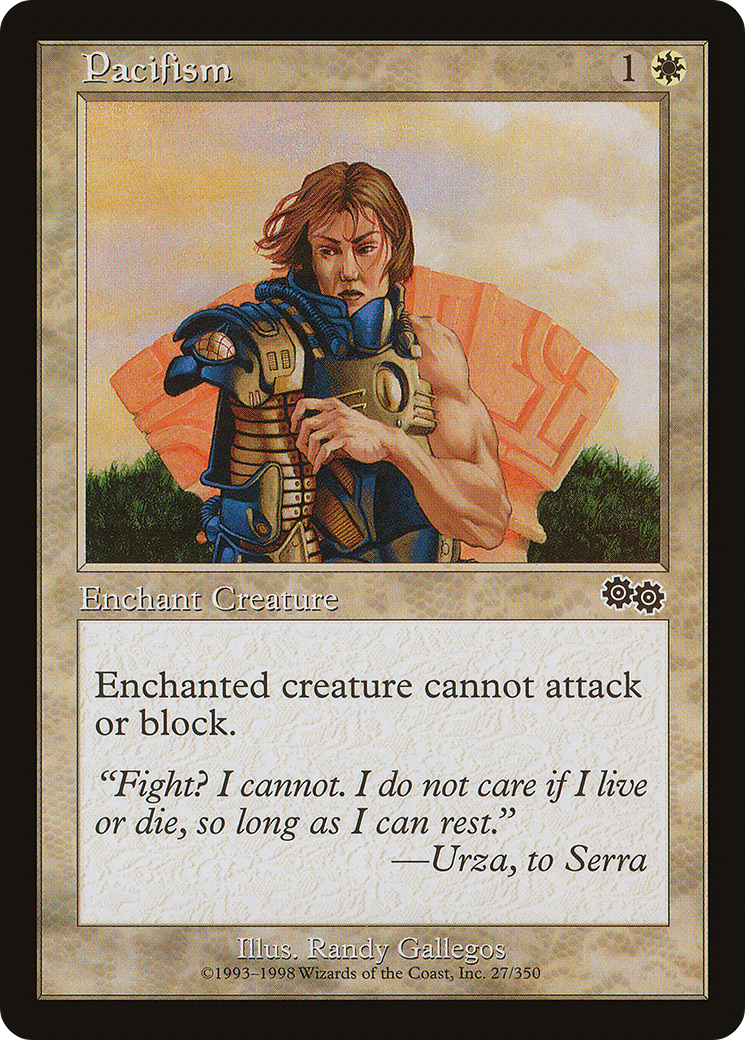 Pacifism (USG-027) - Urza's Saga