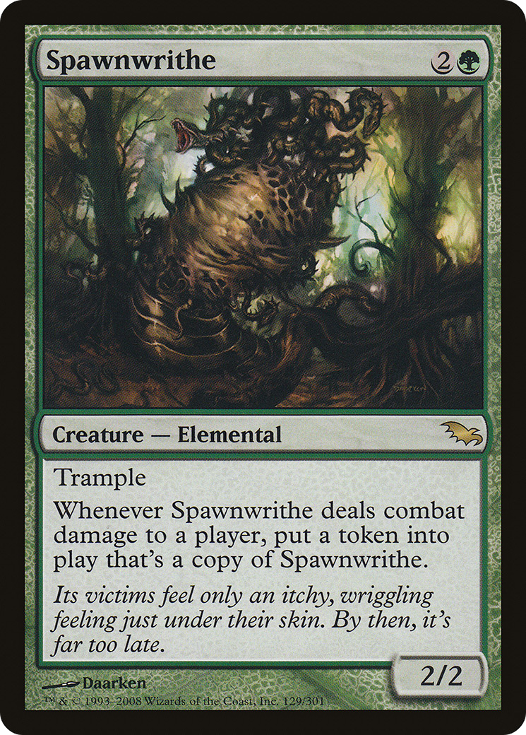 Spawnwrithe  (SHM-129) - Shadowmoor Foil