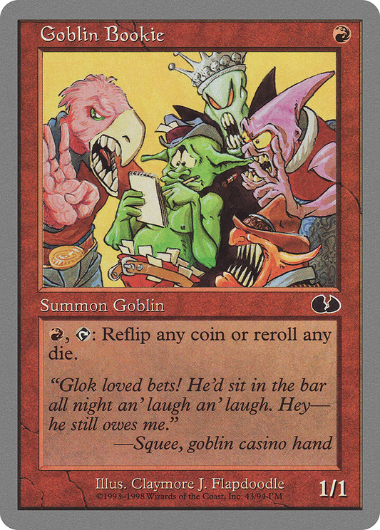 Goblin Bookie (UGL-043) - Unglued