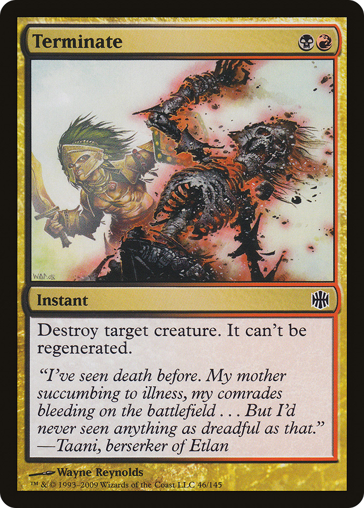 Terminate (ARB-046) - Alara Reborn Foil