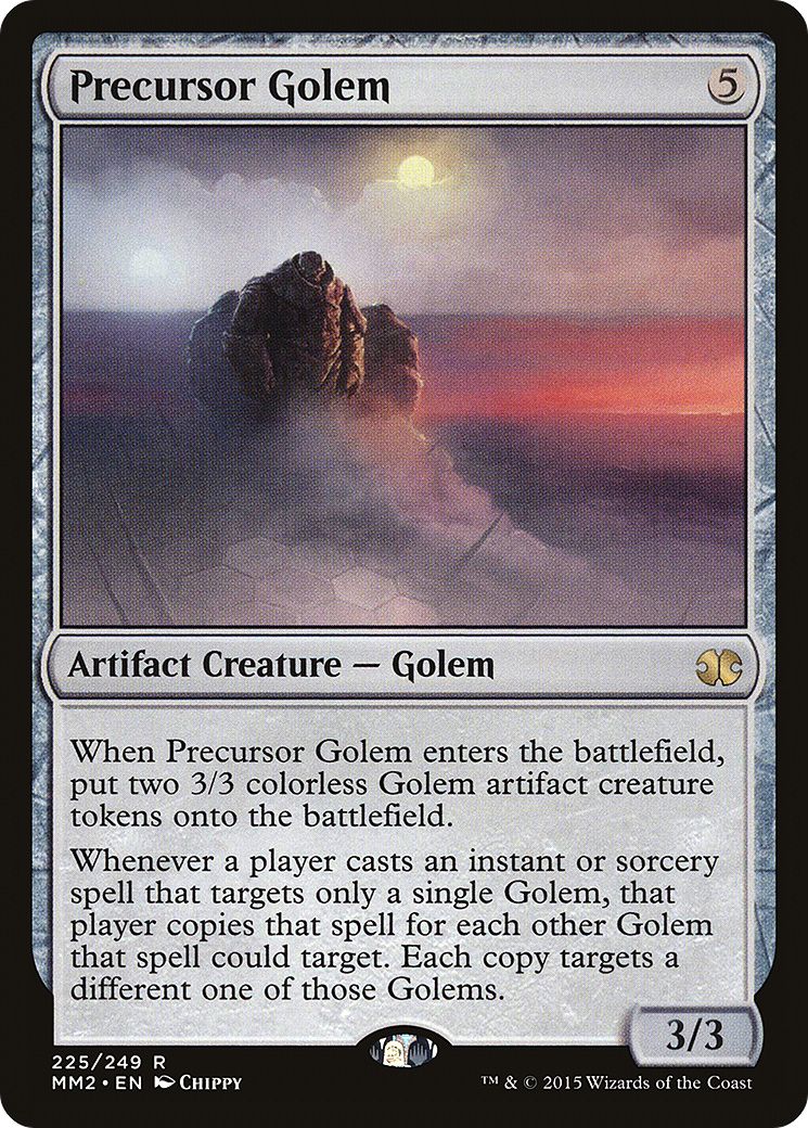 Precursor Golem  (MM2-225) - Modern Masters 2015 Foil
