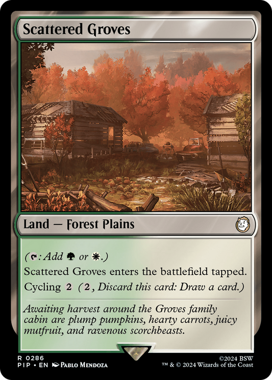 Scattered Groves (PIP-286) - Fallout Foil