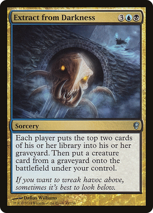 Extract from Darkness (CNS-045) - Conspiracy Foil