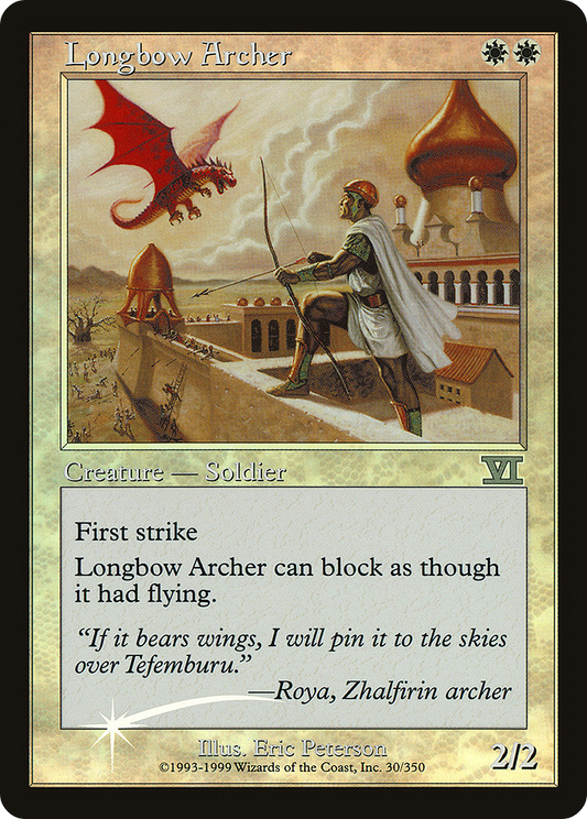 Longbow Archer (FNM-003) - Friday Night Magic 2000 Foil