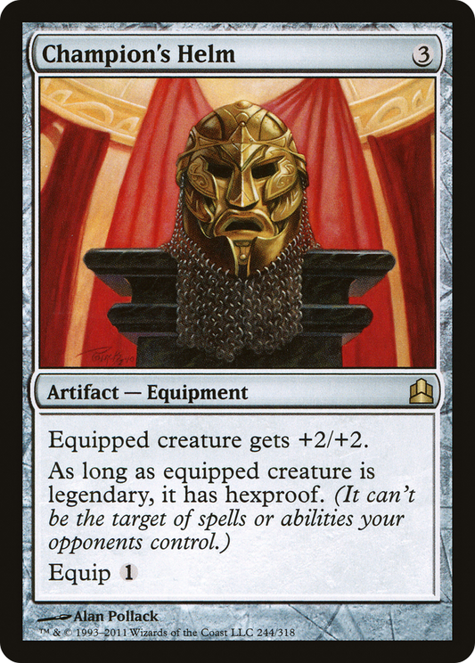 Champion's Helm (CMD-244) - Commander 2011