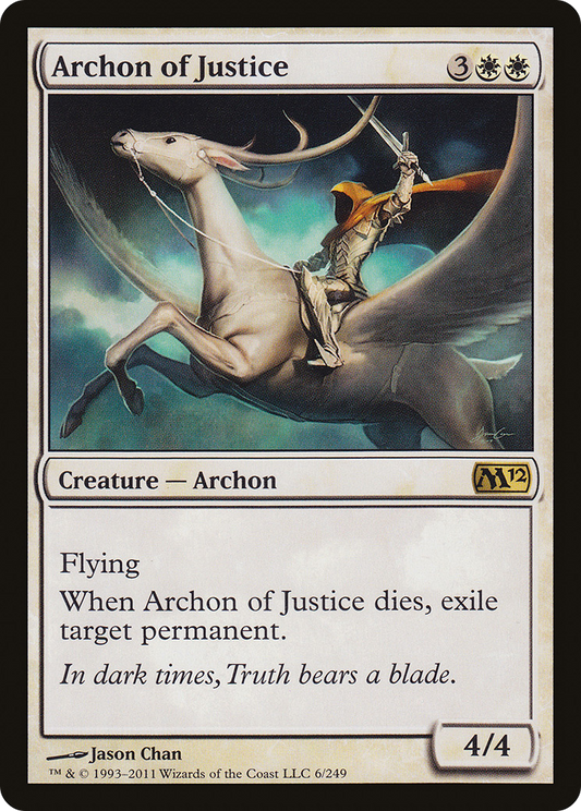 Archon of Justice (M12-006) - Magic 2012