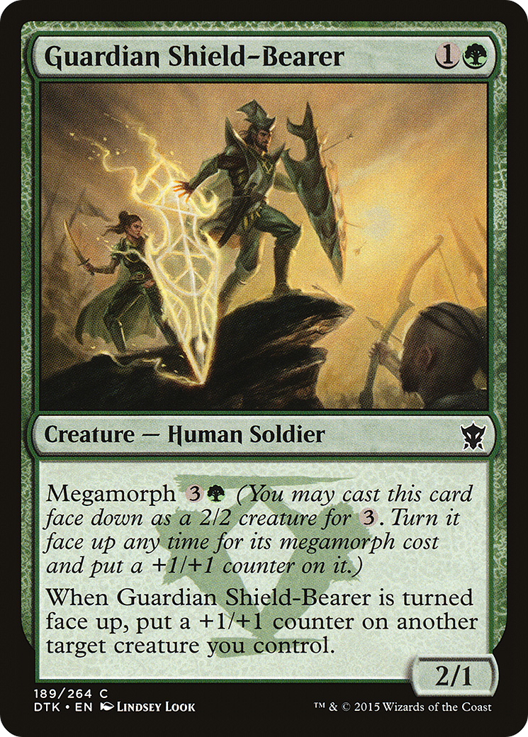 Guardian Shield-Bearer (DTK-189) - Dragons of Tarkir Foil