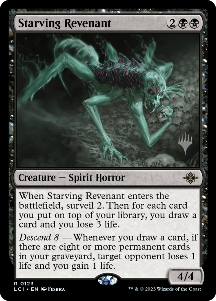 Starving Revenant (PPLCI-123) - The Lost Caverns of Ixalan Promos (Promo Pack)