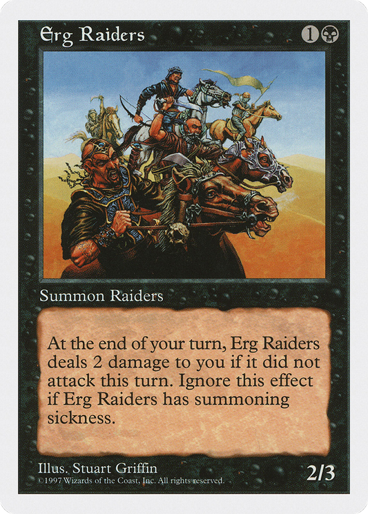 Erg Raiders (5ED-158) - Fifth Edition