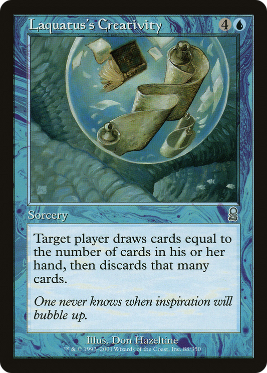 Laquatus's Creativity (ODY-088) - Odyssey Foil