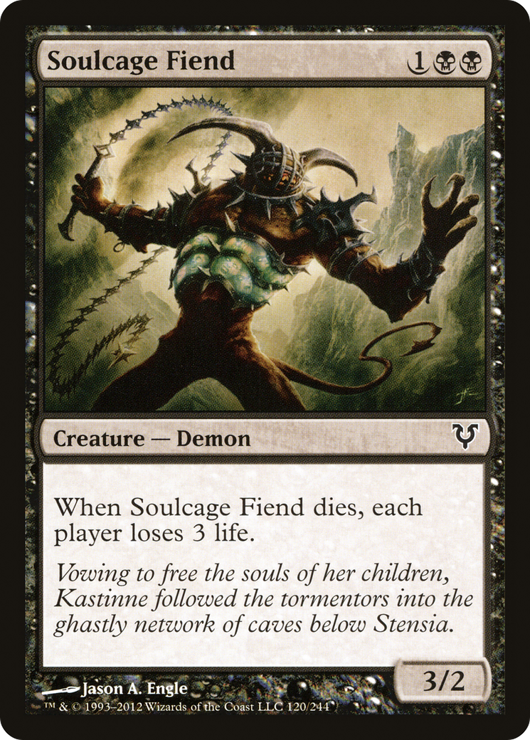 Soulcage Fiend (AVR-120) - Avacyn Restored