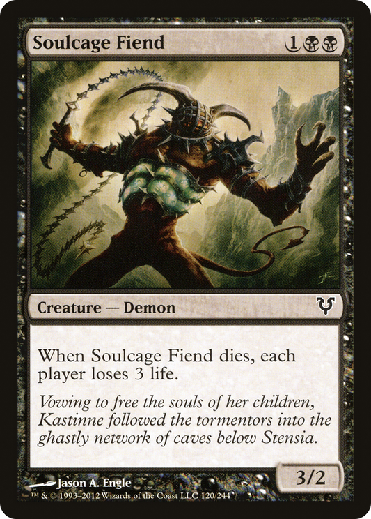 Soulcage Fiend (AVR-120) - Avacyn Restored