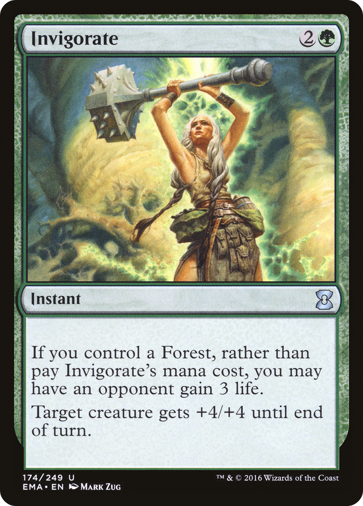 Invigorate (EMA-174) - Eternal Masters Foil