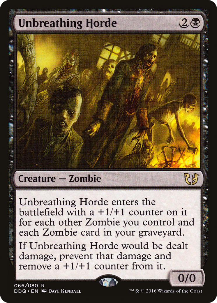 Unbreathing Horde (DDQ-066) - Duel Decks: Blessed vs. Cursed