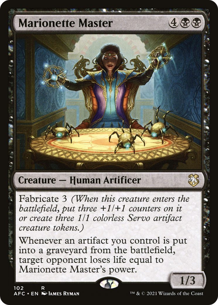 Marionette Master (AFC-102) - Forgotten Realms Commander