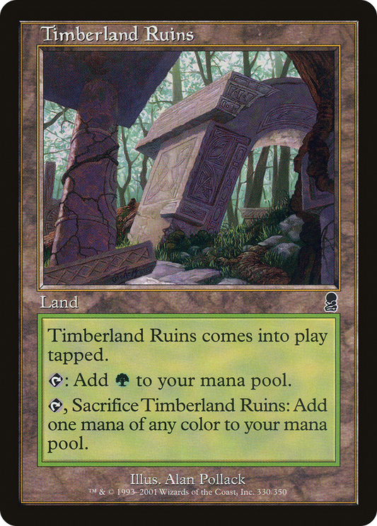 Timberland Ruins (ODY-330) - Odyssey Foil