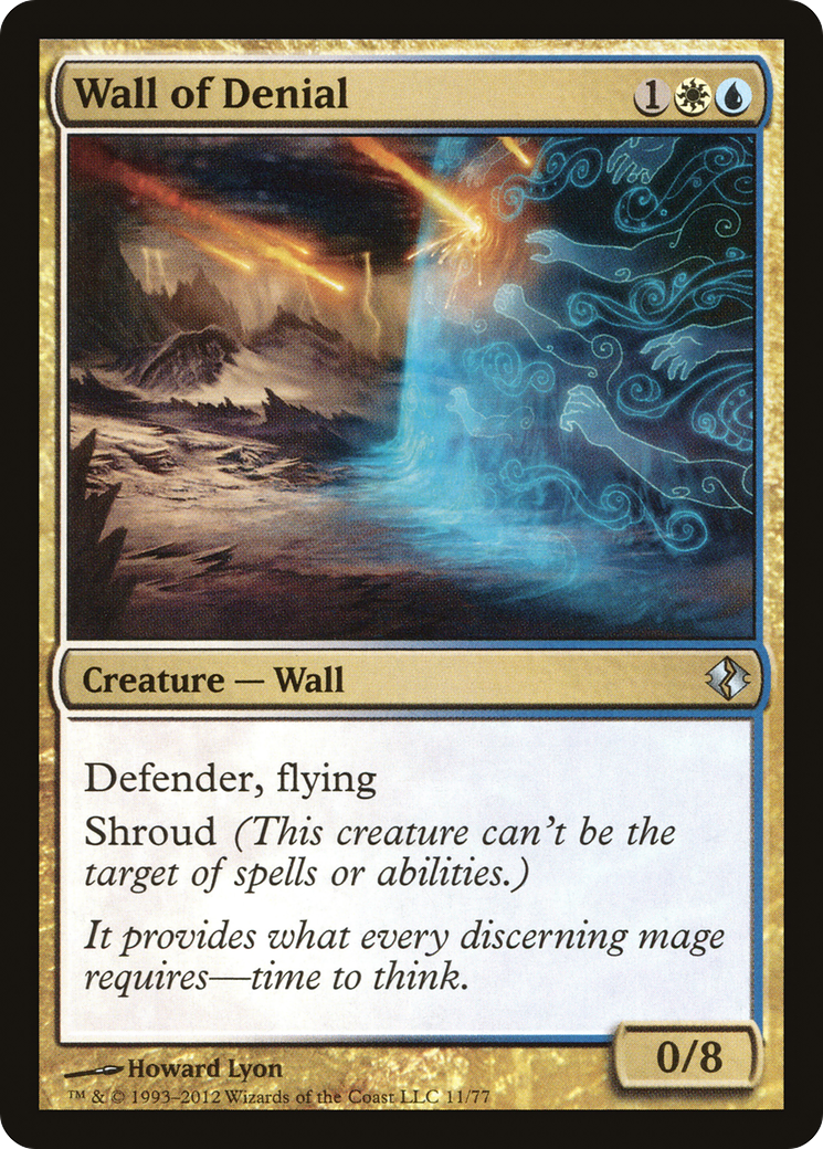 Wall of Denial (DDI-011) - Duel Decks: Venser vs. Koth